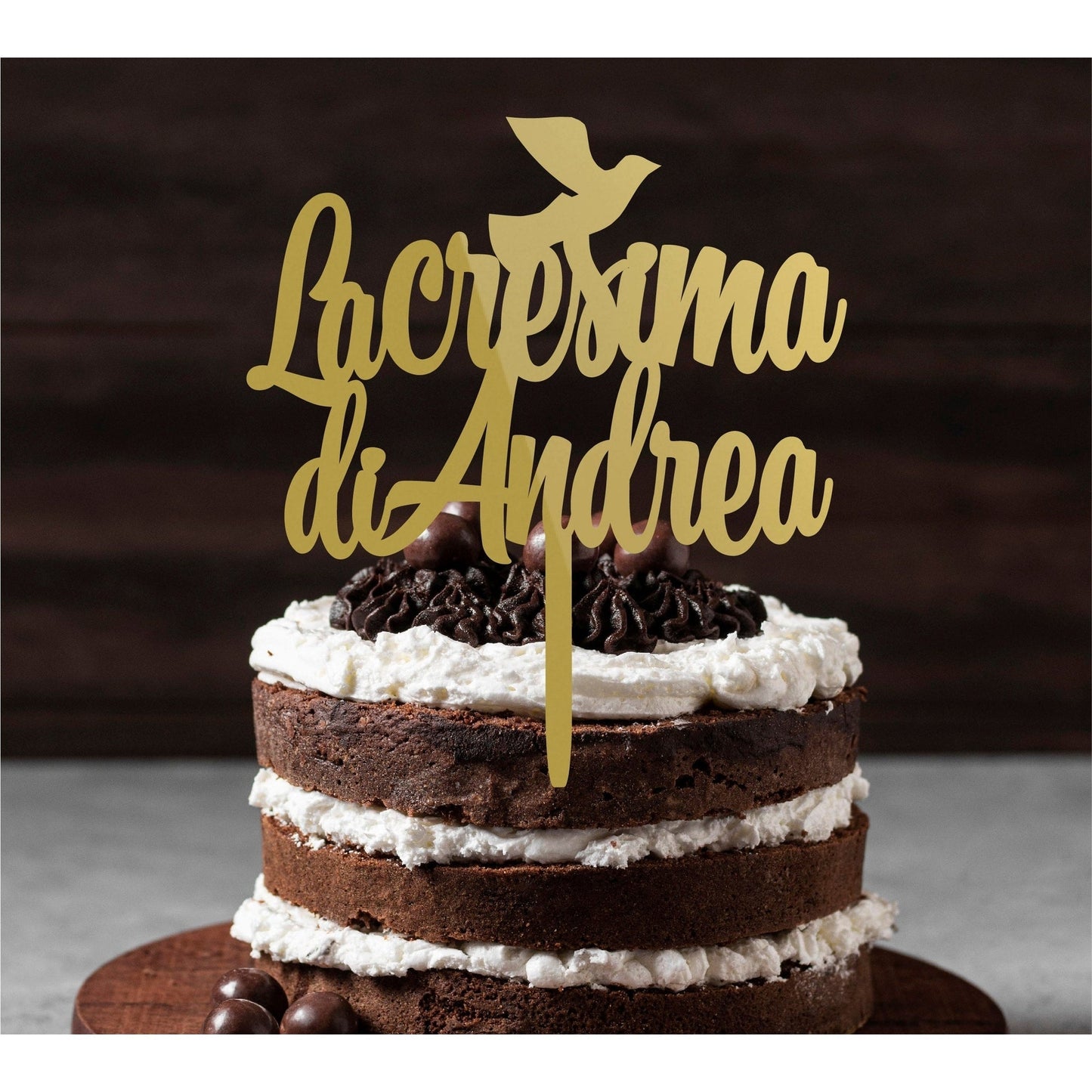 Cake topper Cresima