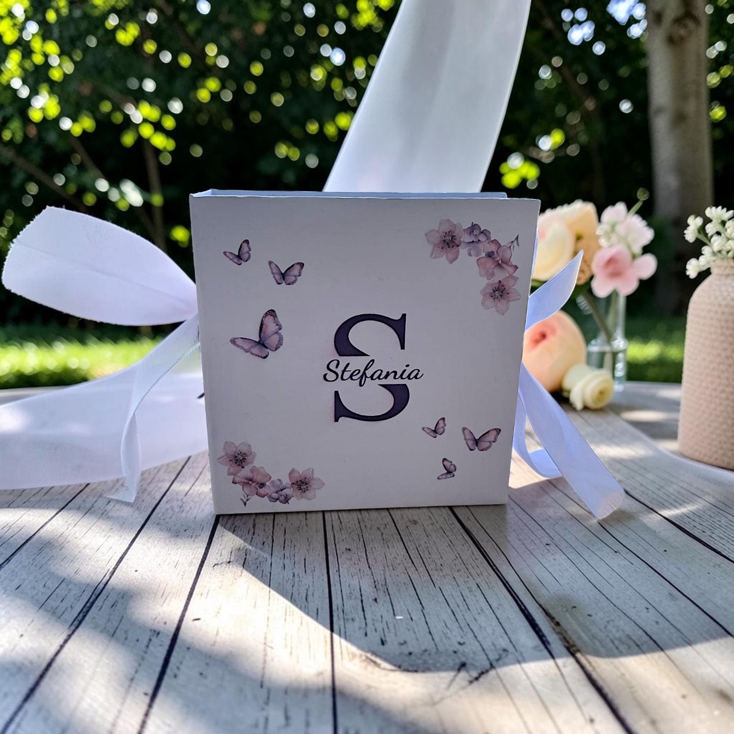 Farfalla in gesso personalizzabile