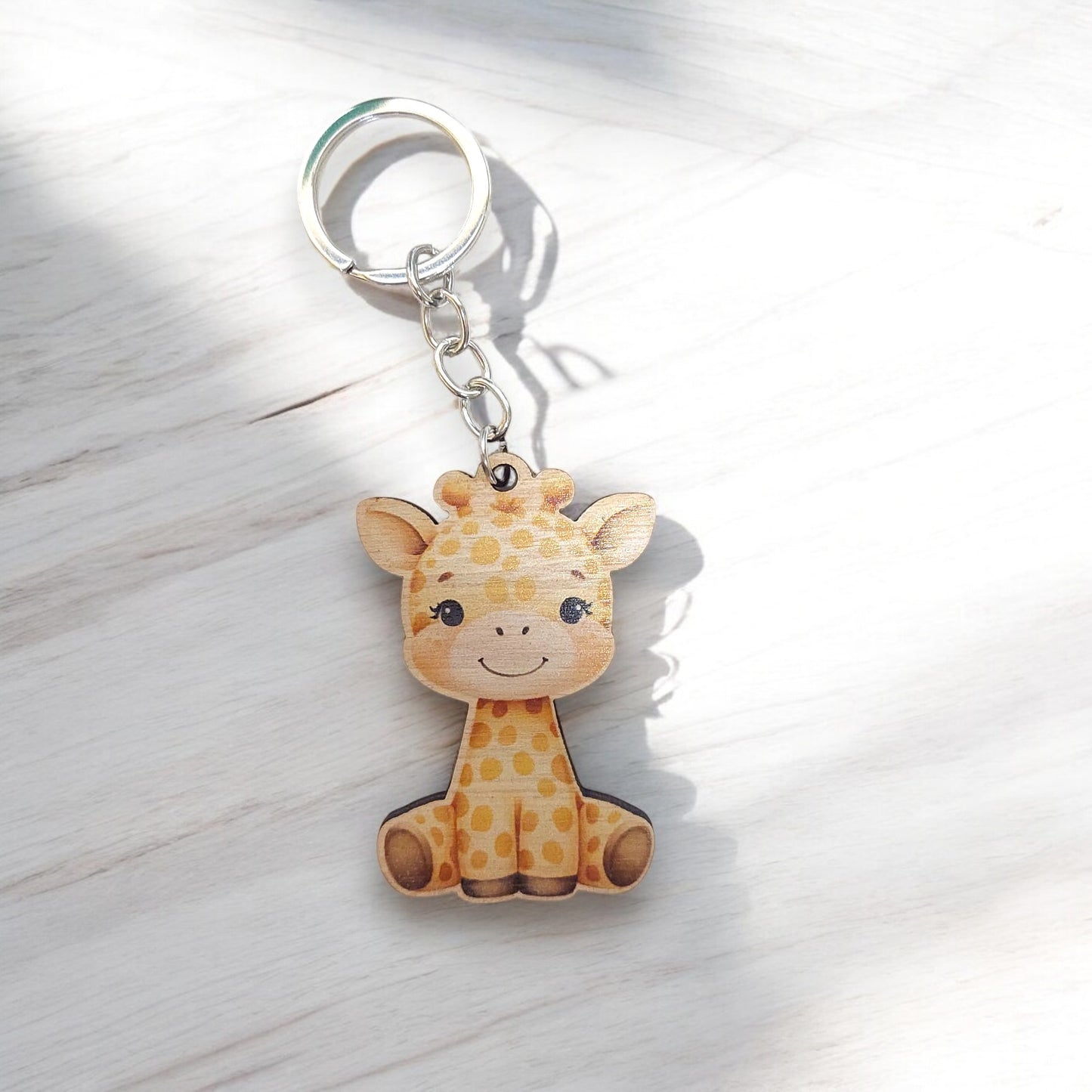 Portachiavi in tema animali della giungla