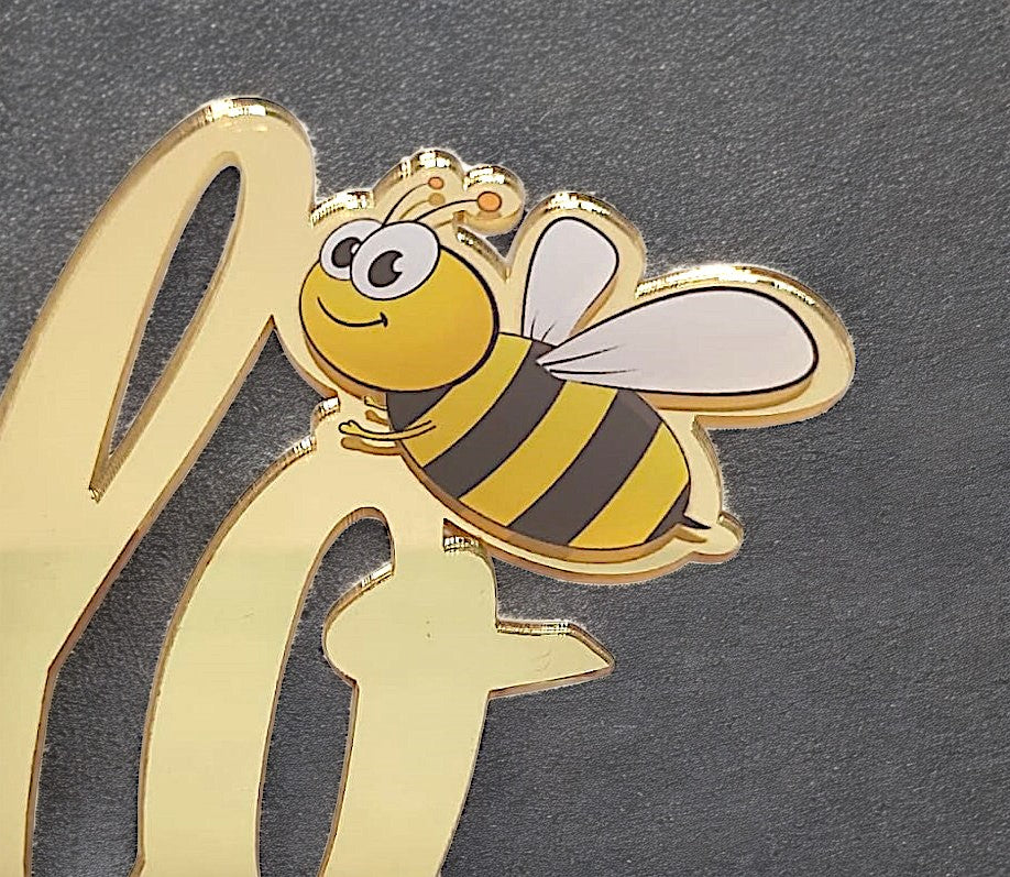 Cake topper personalizzato con stampa