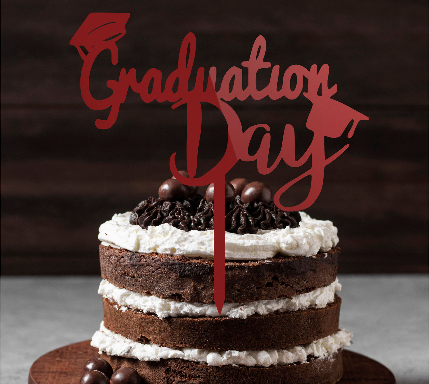 Cake topper Laurea