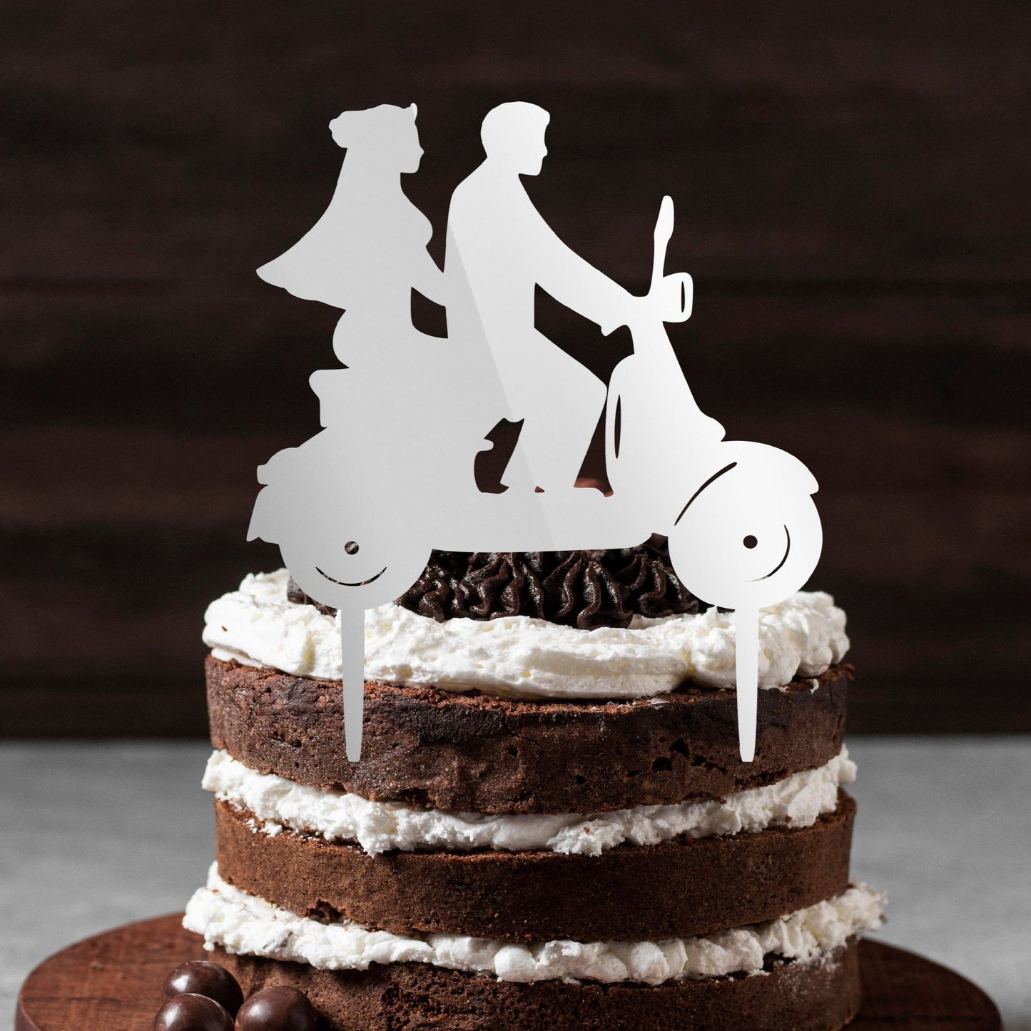 Cake topper Matrimonio