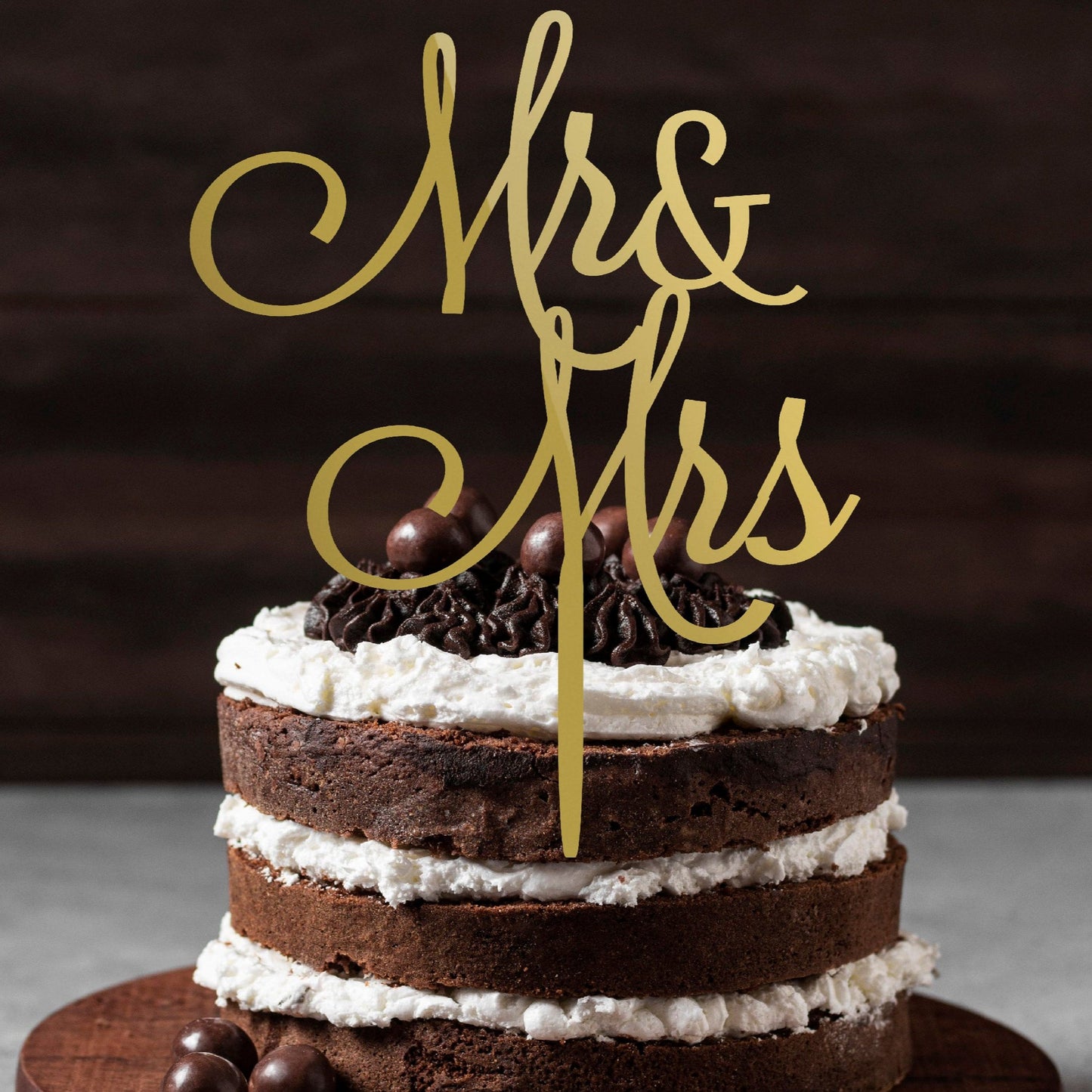 Cake topper Matrimonio