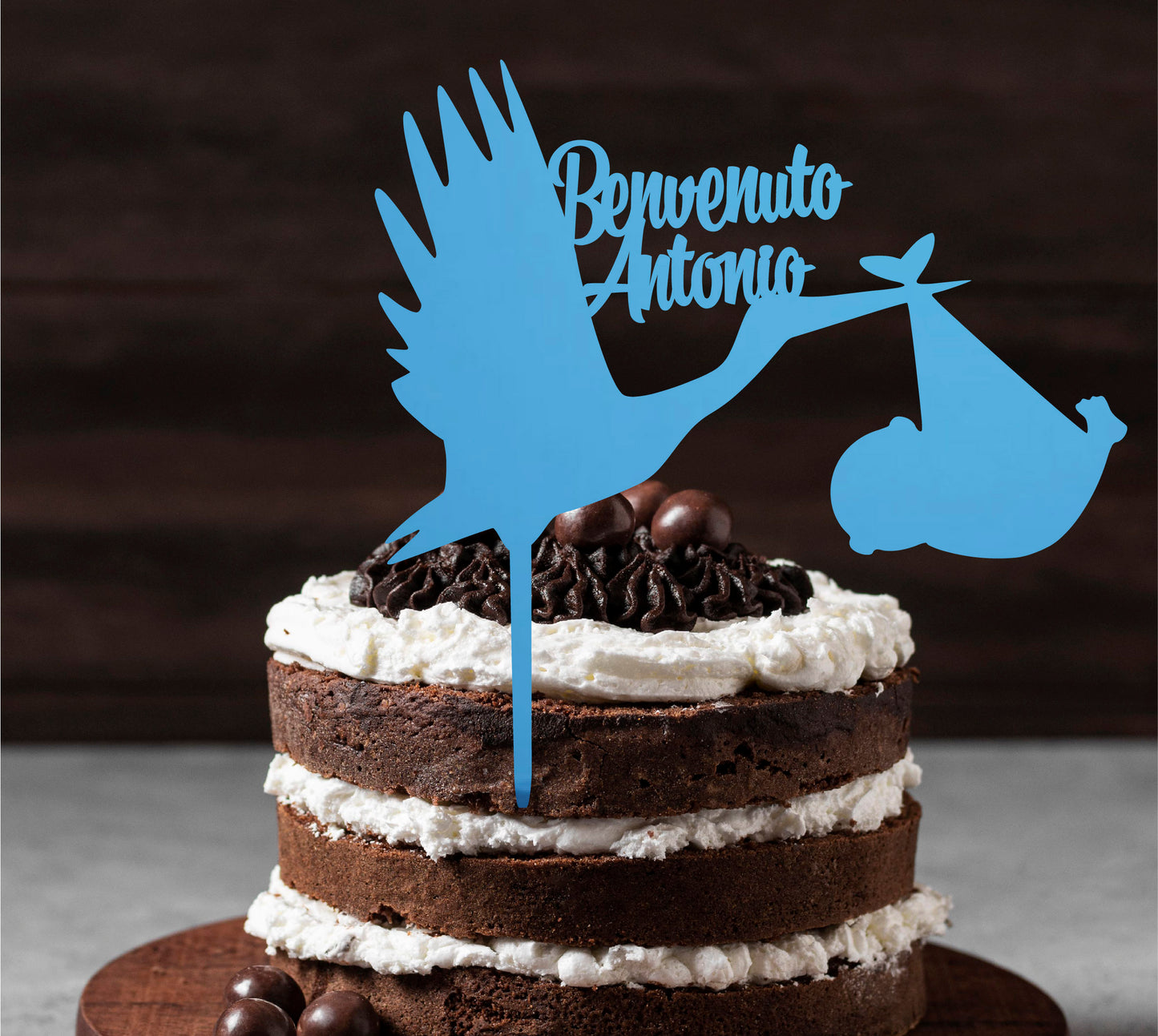 Cake topper Nascita