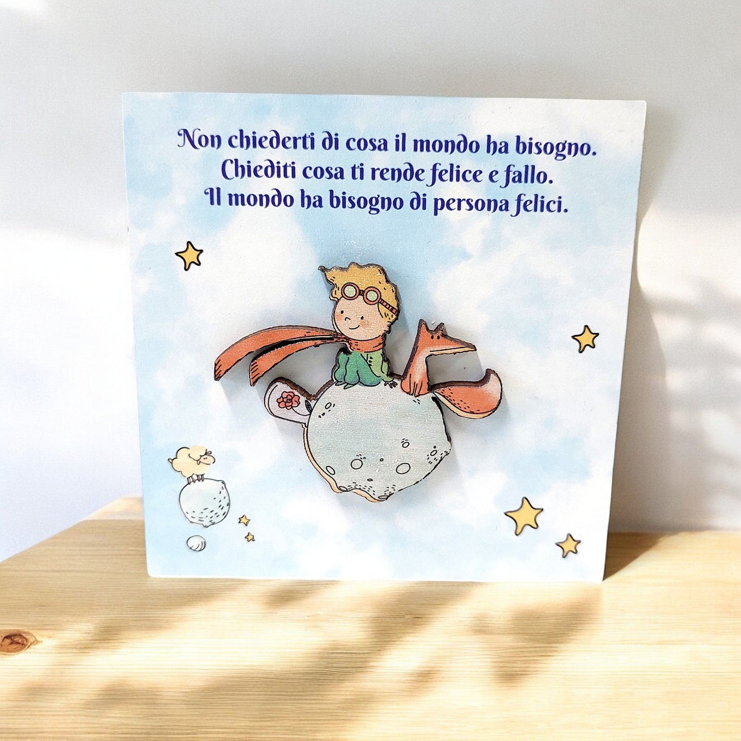 Quadretto in tema Piccolo Principe