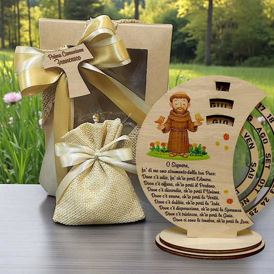 Calendario perpetuo in tema San Francesco di Assisi