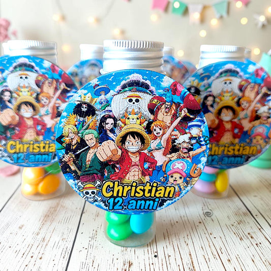 Personalized magnets in your chosen theme for party favors