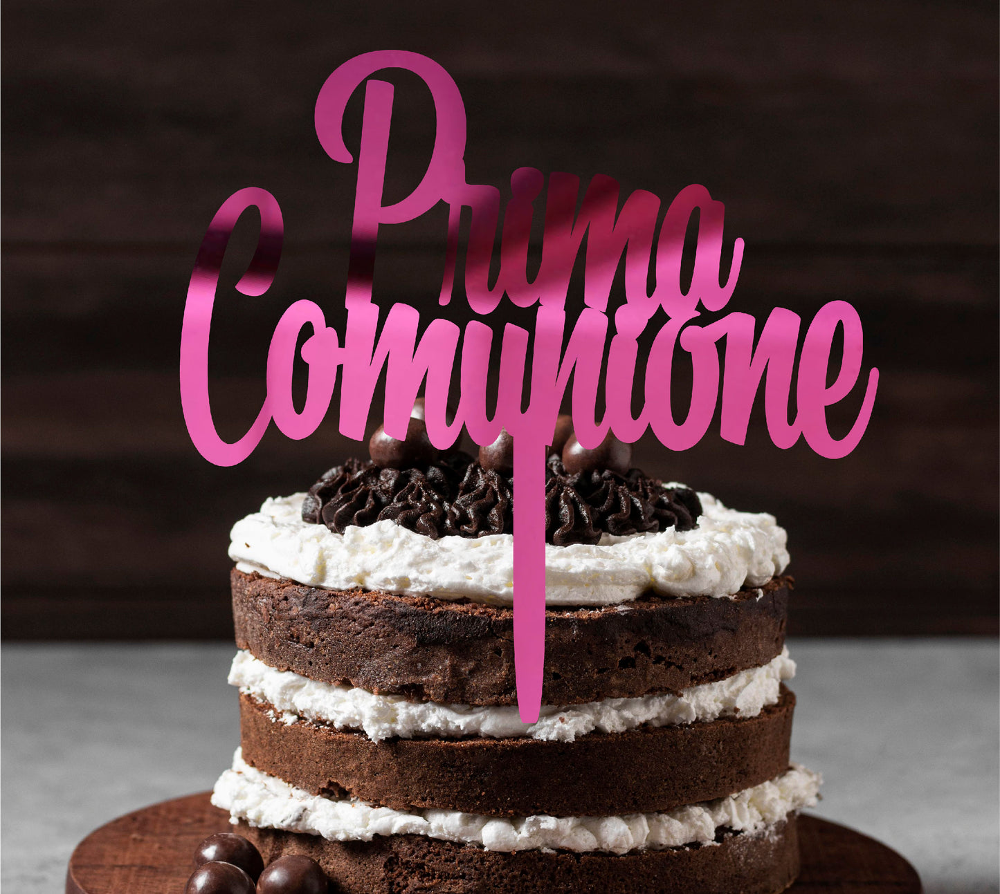 Cake topper Prima Comunione