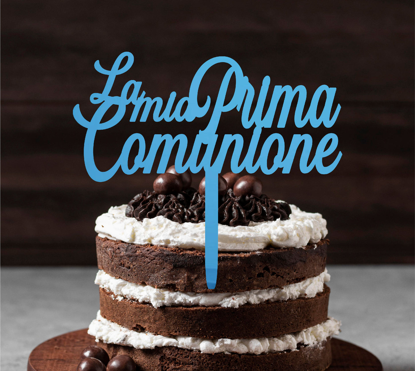 Cake topper Prima Comunione