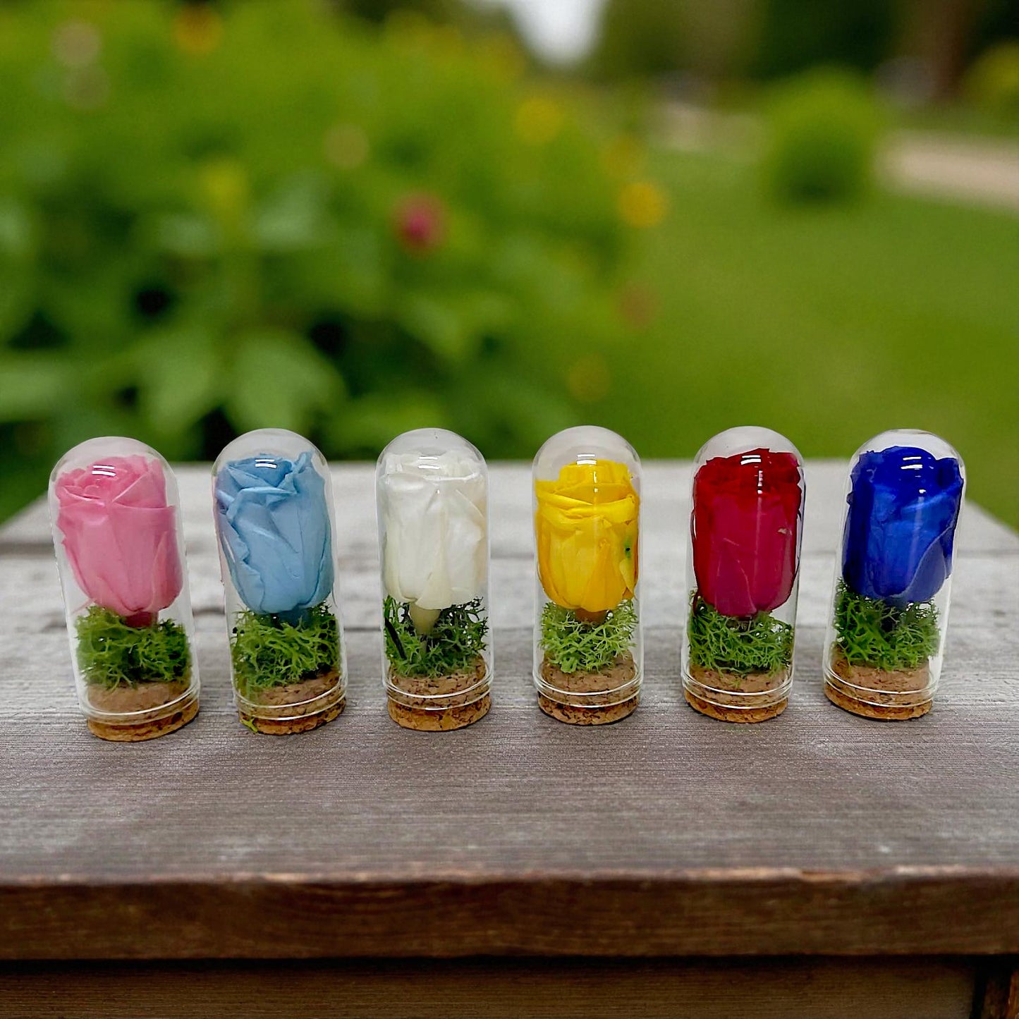 Bomboniera in tema piccolo principe con rosa stabilizzata