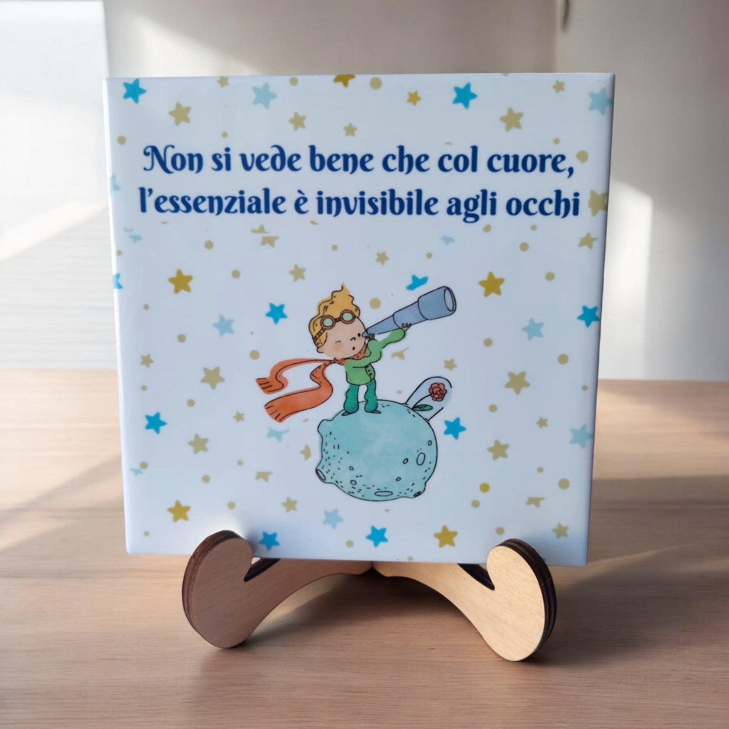 Mattonella in tema Piccolo Principe
