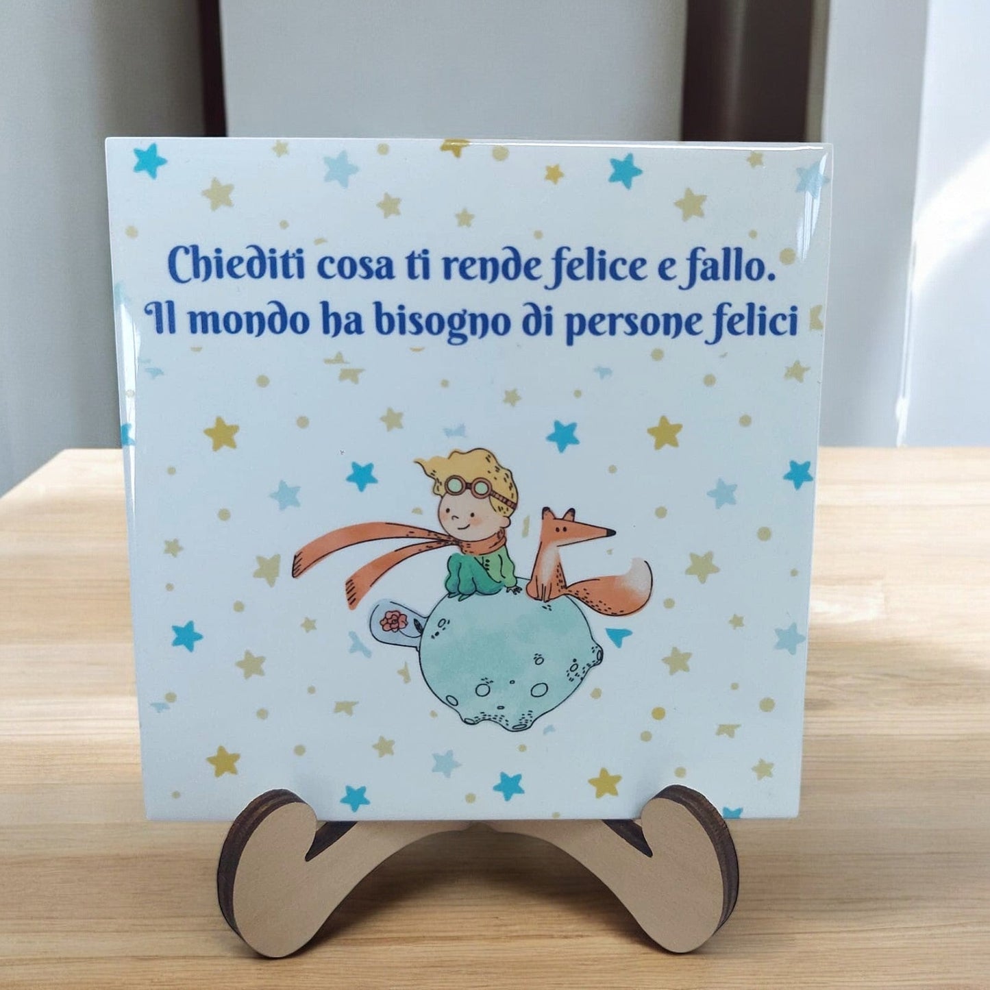 Mattonella in tema Piccolo Principe