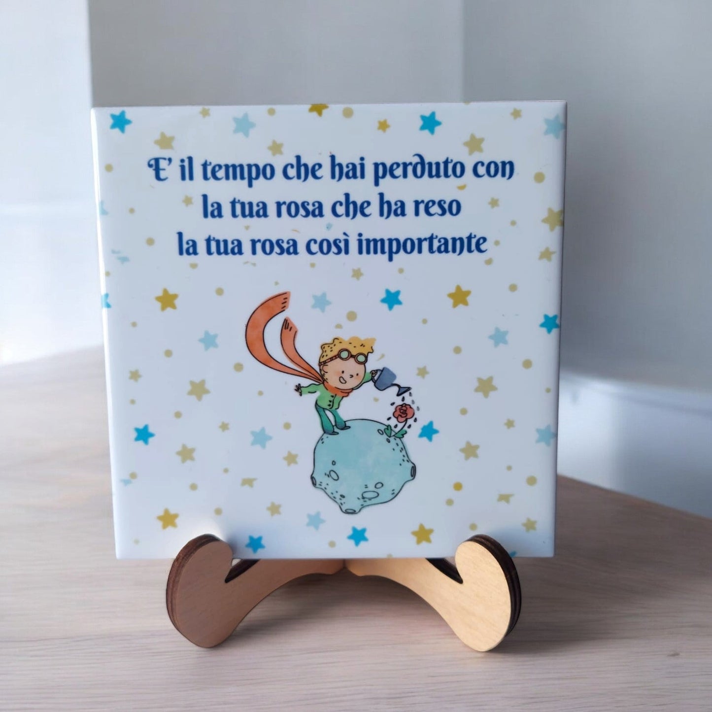 Mattonella in tema Piccolo Principe