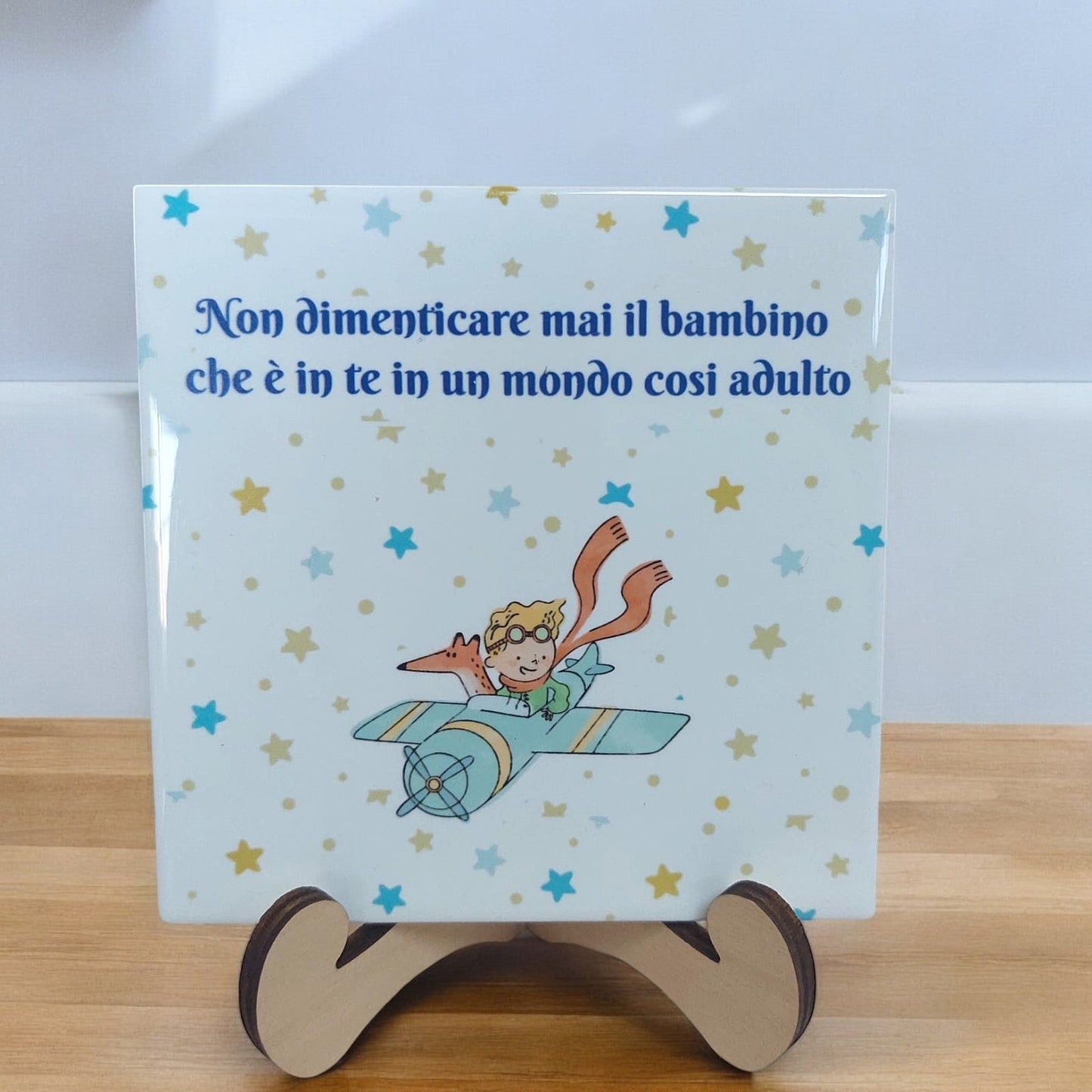 Mattonella in tema Piccolo Principe