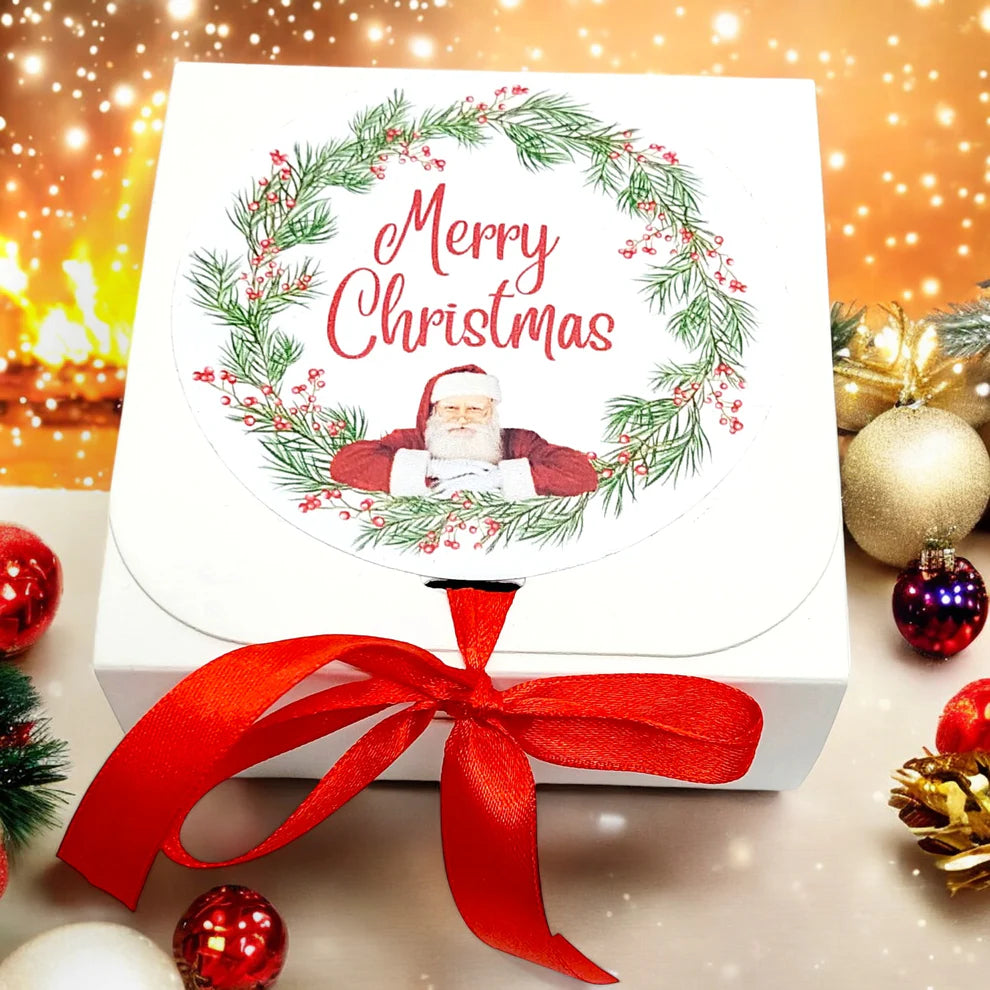 Sfera natalizia porta gift card o banconote