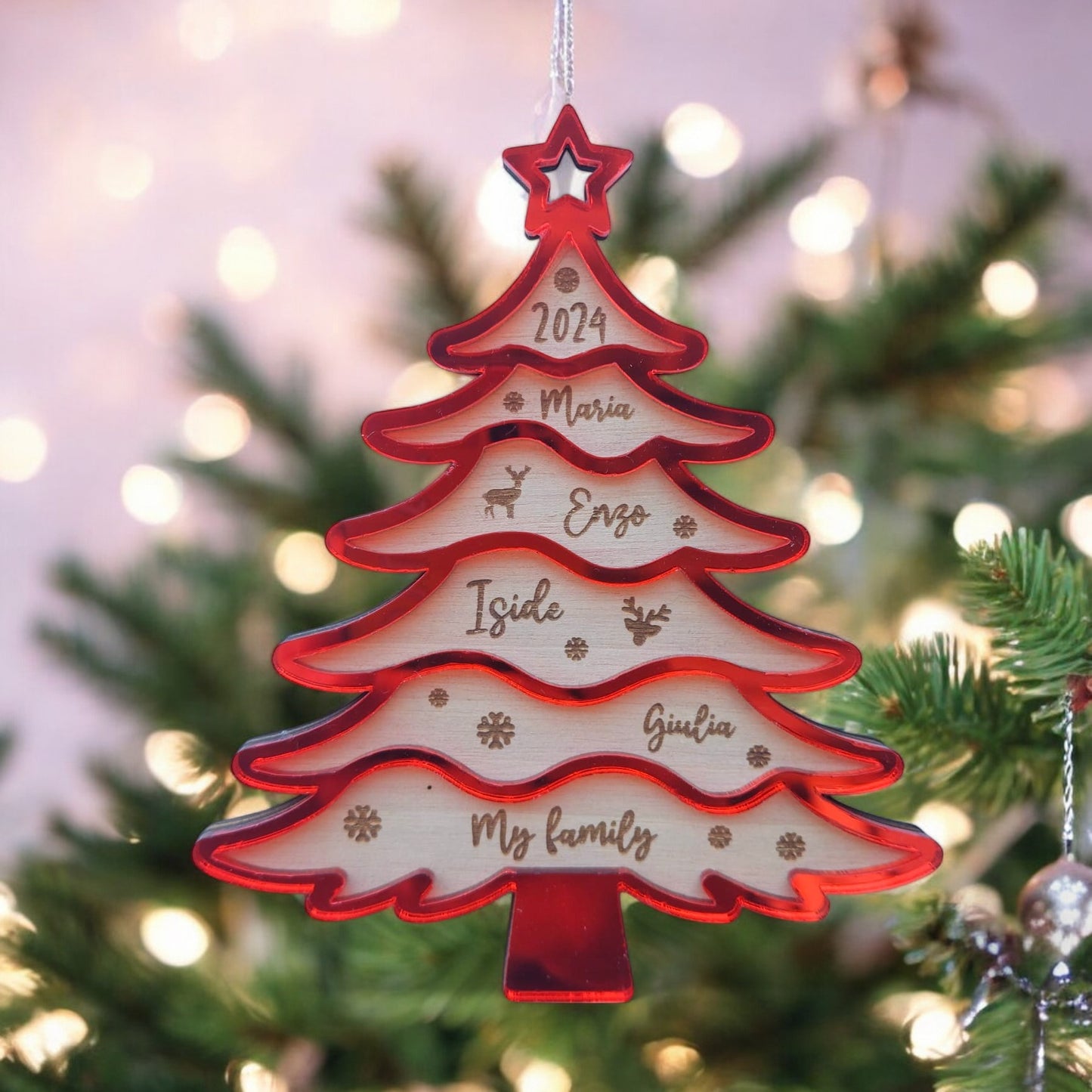 Ornamento a forma di albero di Natale