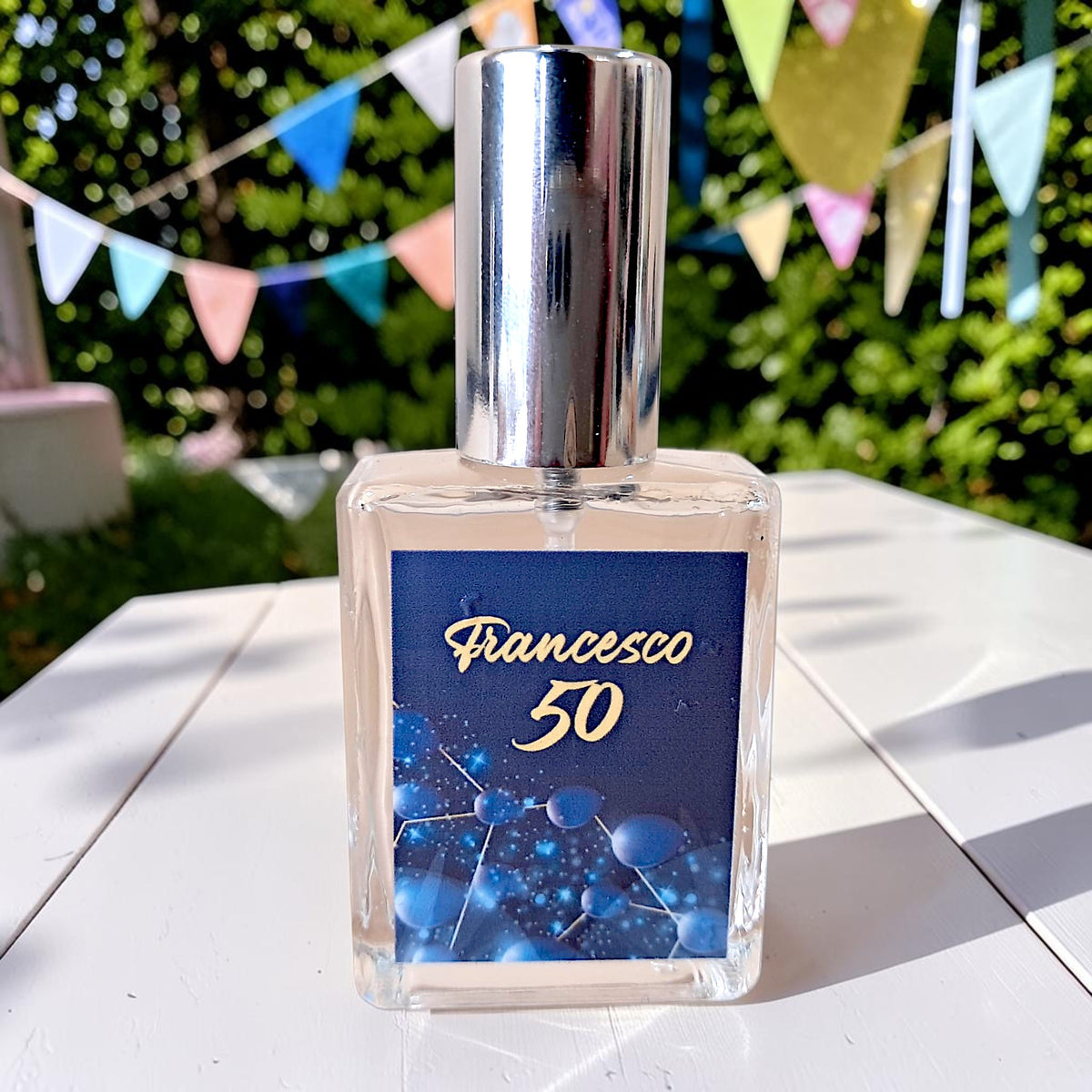 Profumo in bottiglia personalizzata
