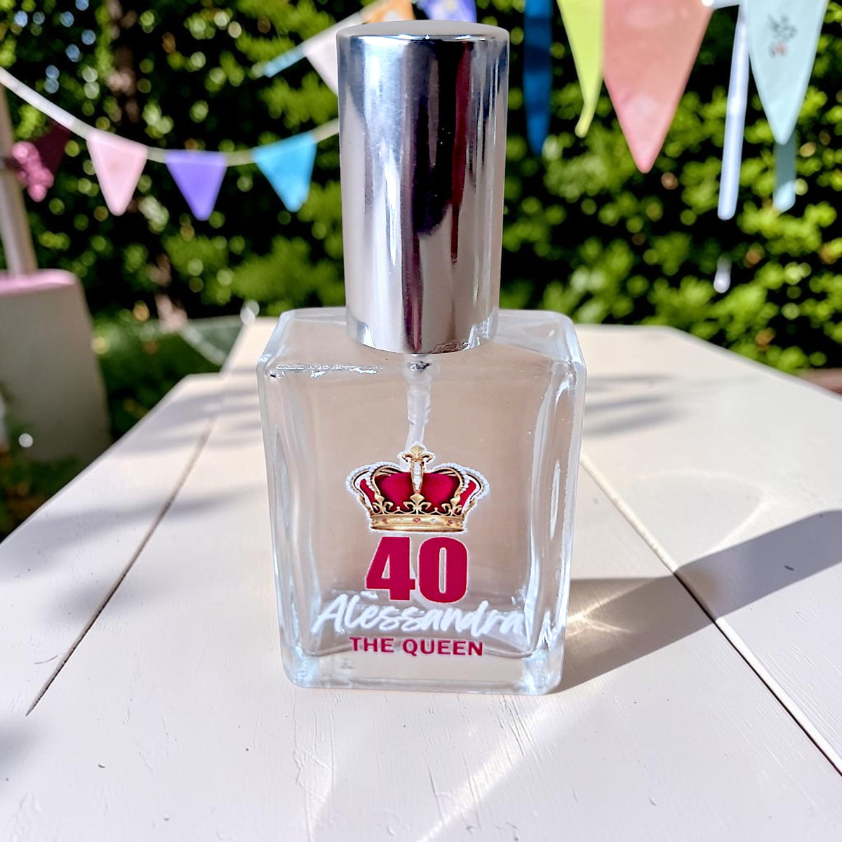 Profumo in bottiglia personalizzata