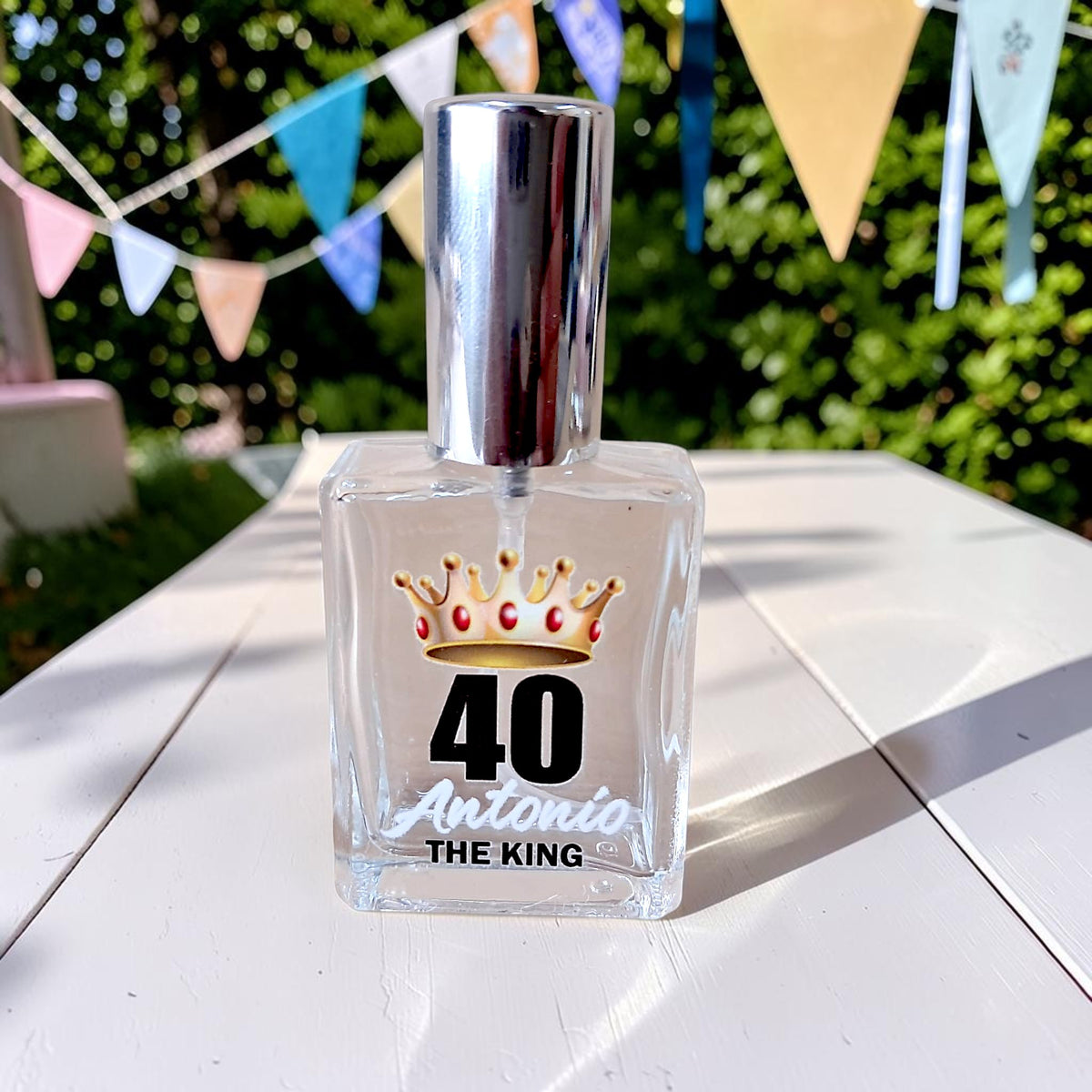 Profumo in bottiglia personalizzata