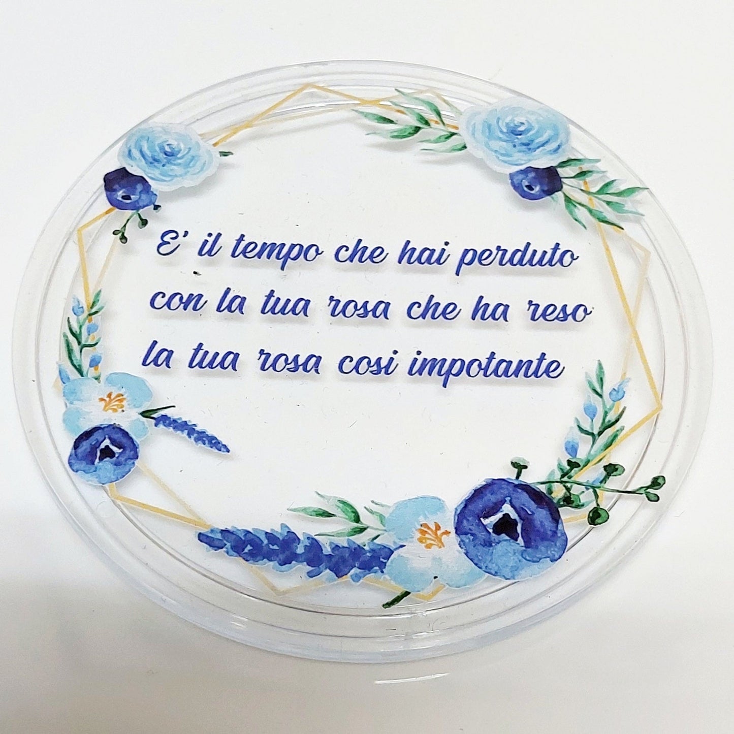 Rosa stabilizzata in cofanetto di plexiglass