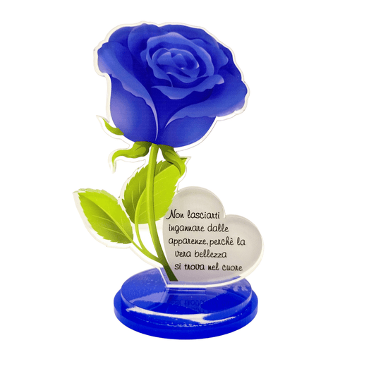 Rosa con cuore