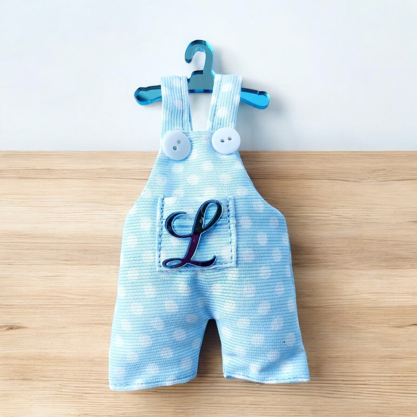 Salopette porta confetti in tema Piccolo Principe, kit base