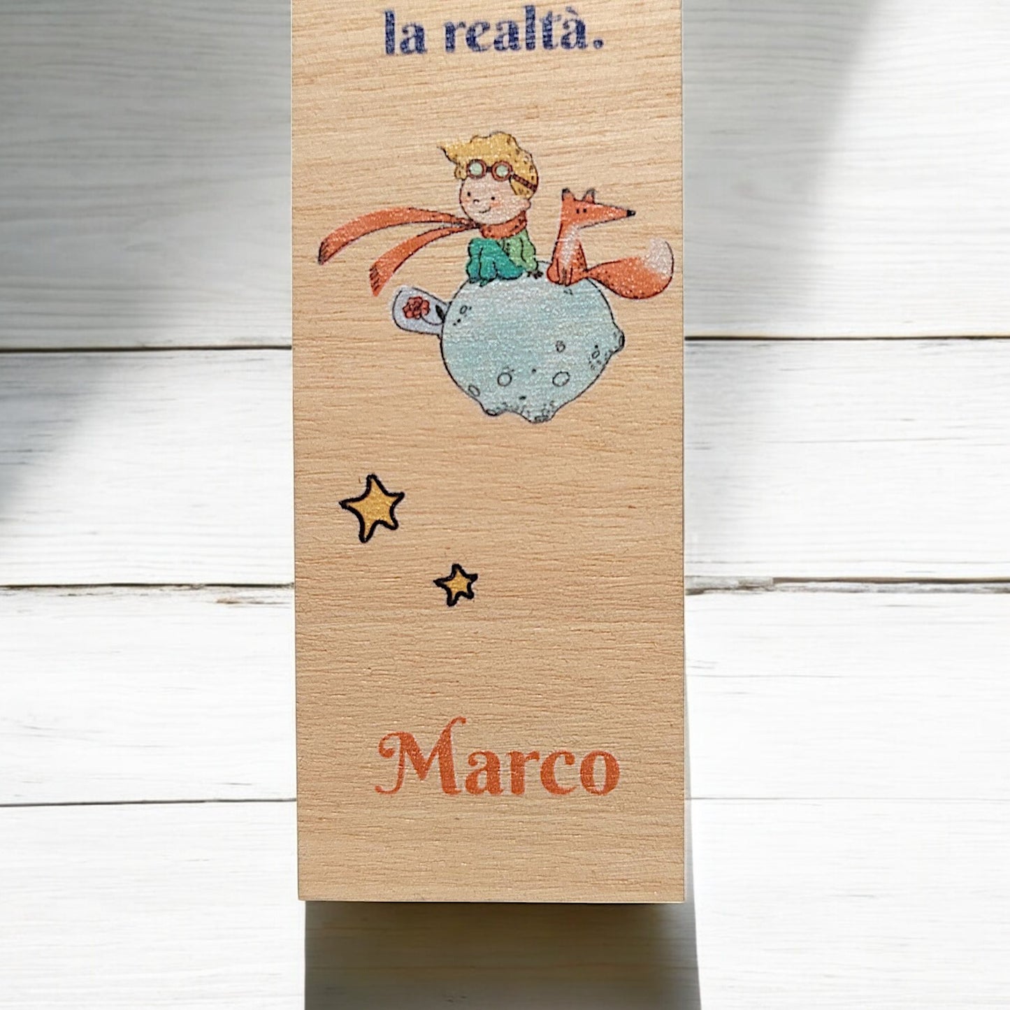 Segnalibro in tema Piccolo Principe