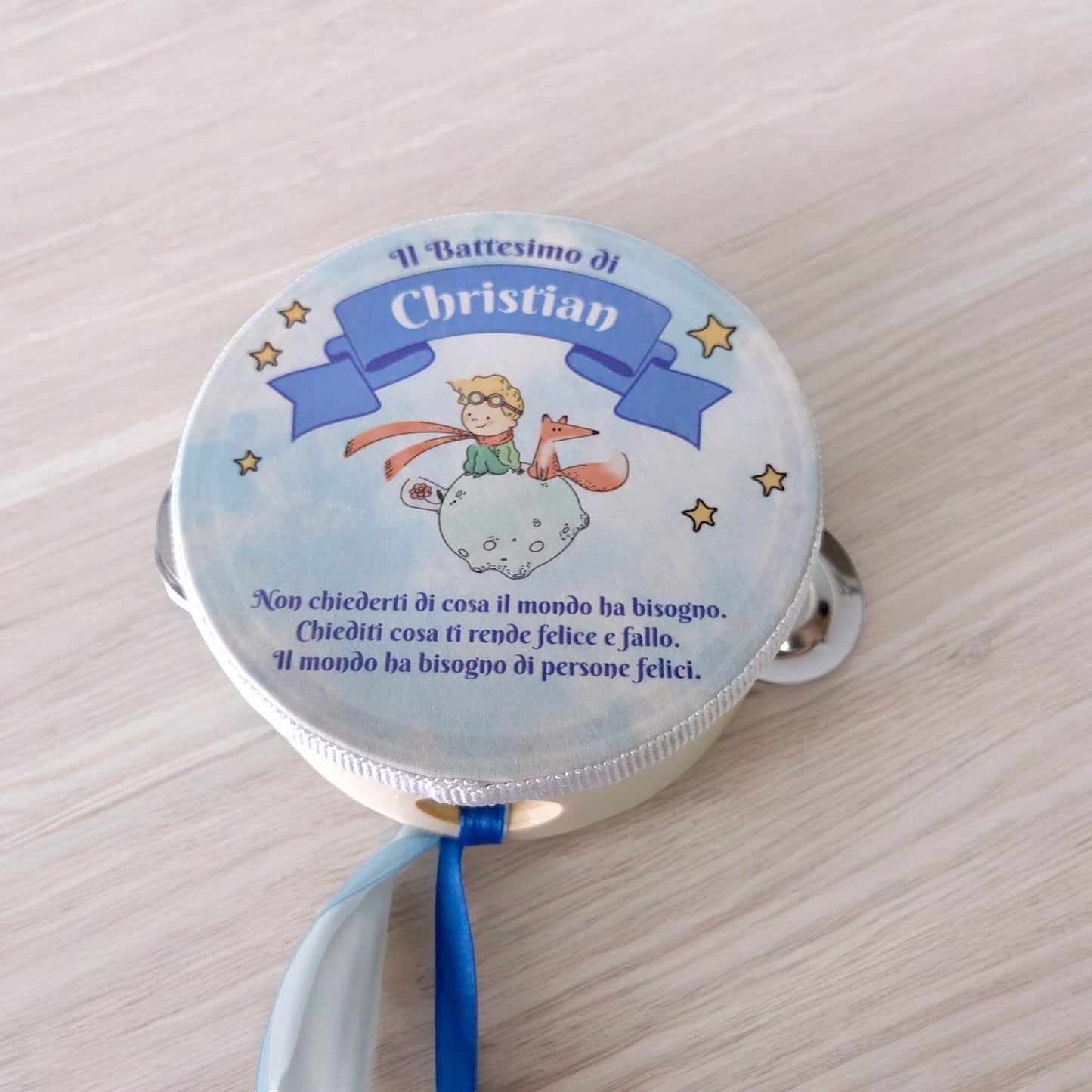 Tamburello in tema Piccolo Principe