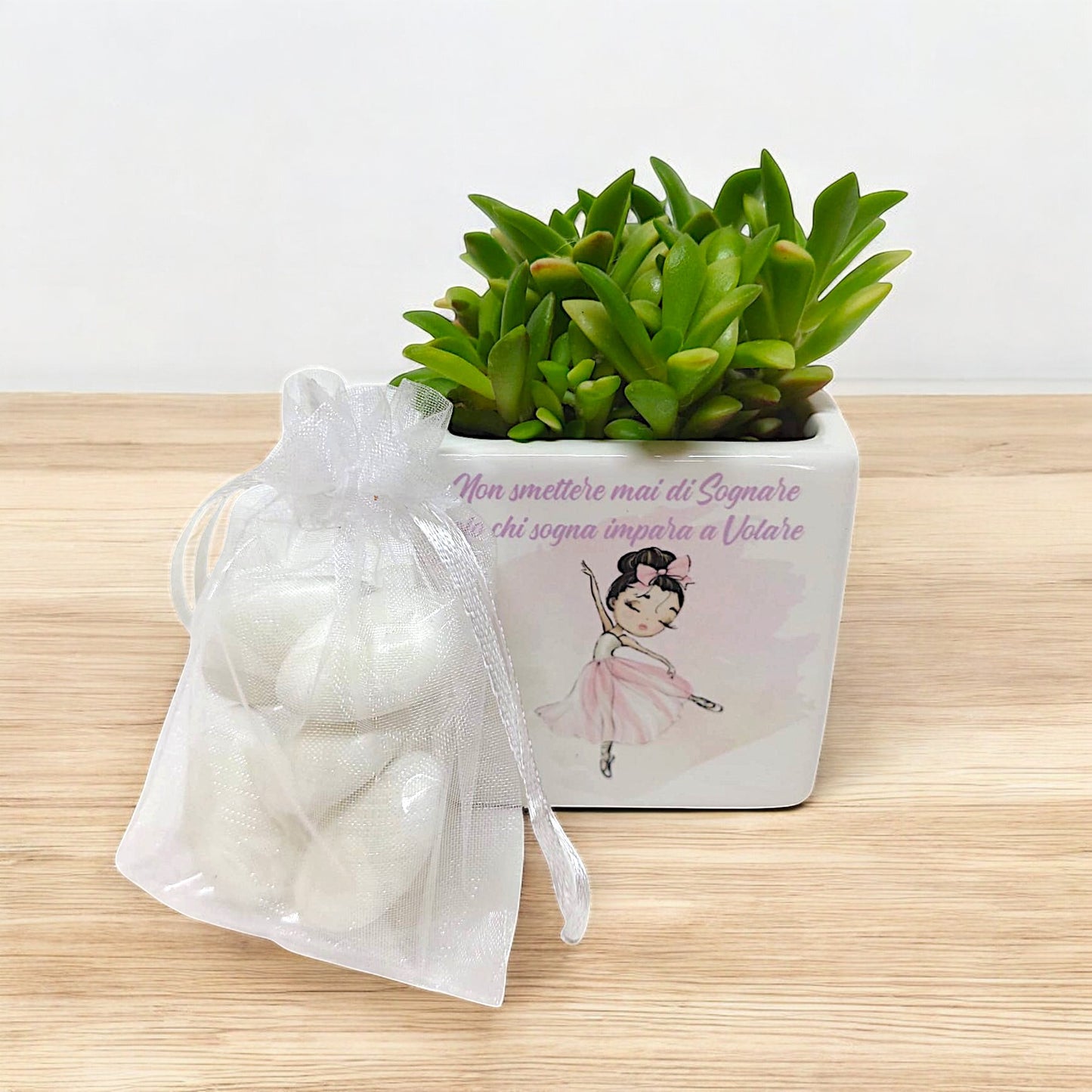 Vasetto in tema ballerina