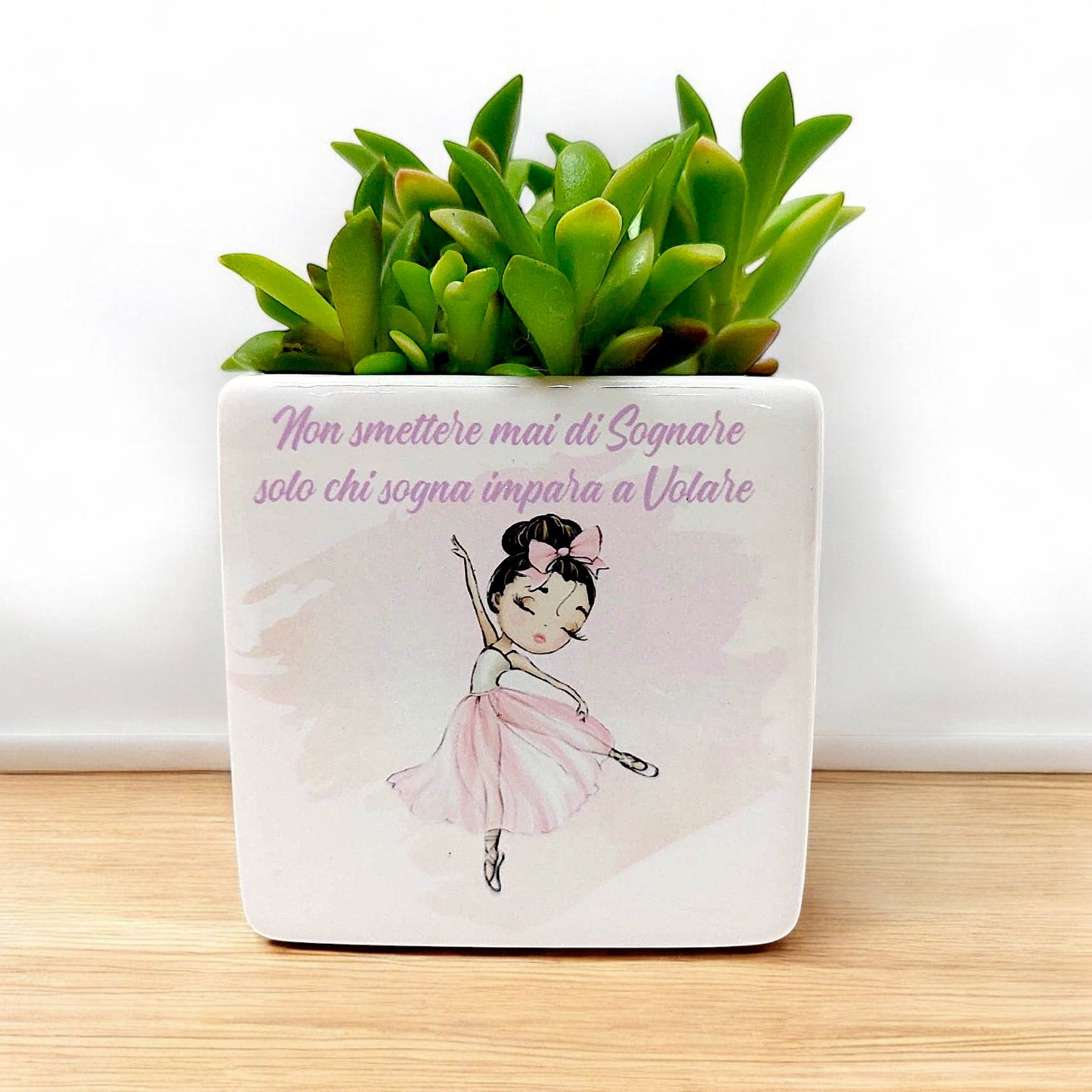 Vasetto in tema ballerina