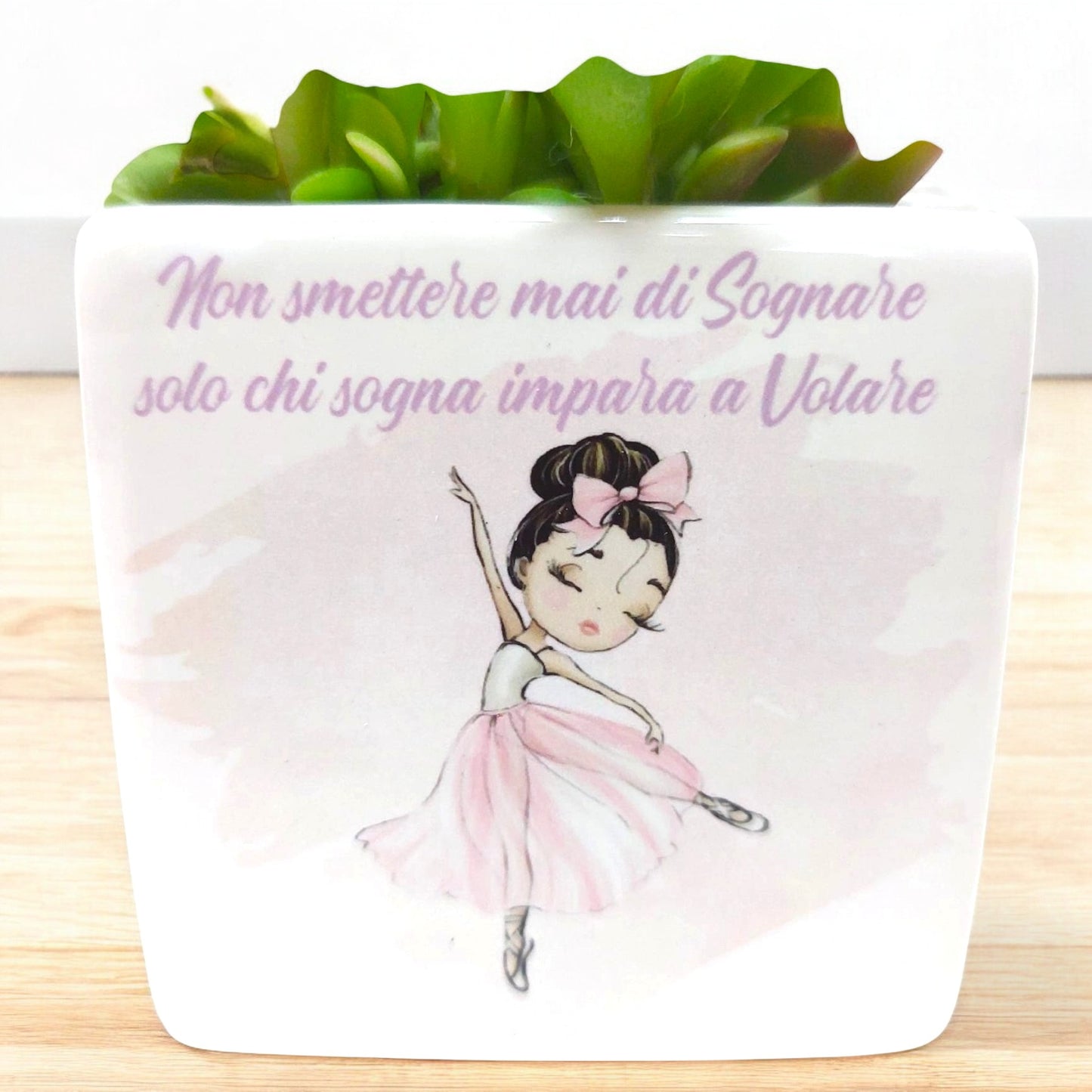 Vasetto in tema ballerina